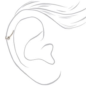 Titanium 20G Silver-tone Cartilage Earring,