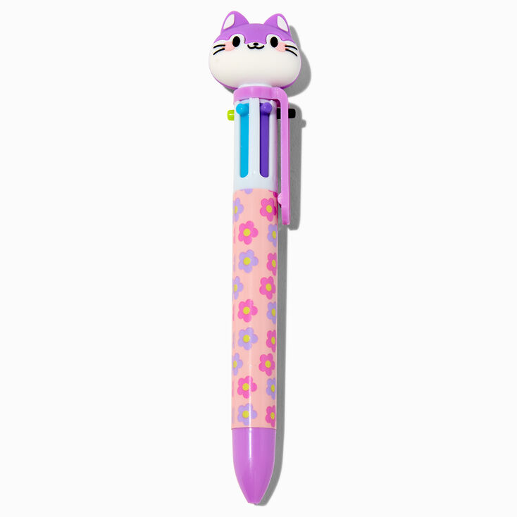 Retro Cat Multicolored Pen,