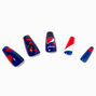 Pepsi&reg; Cherry Claire&#39;s Exclusive Squareletto Vegan Faux Nail Set - 24 Pack,