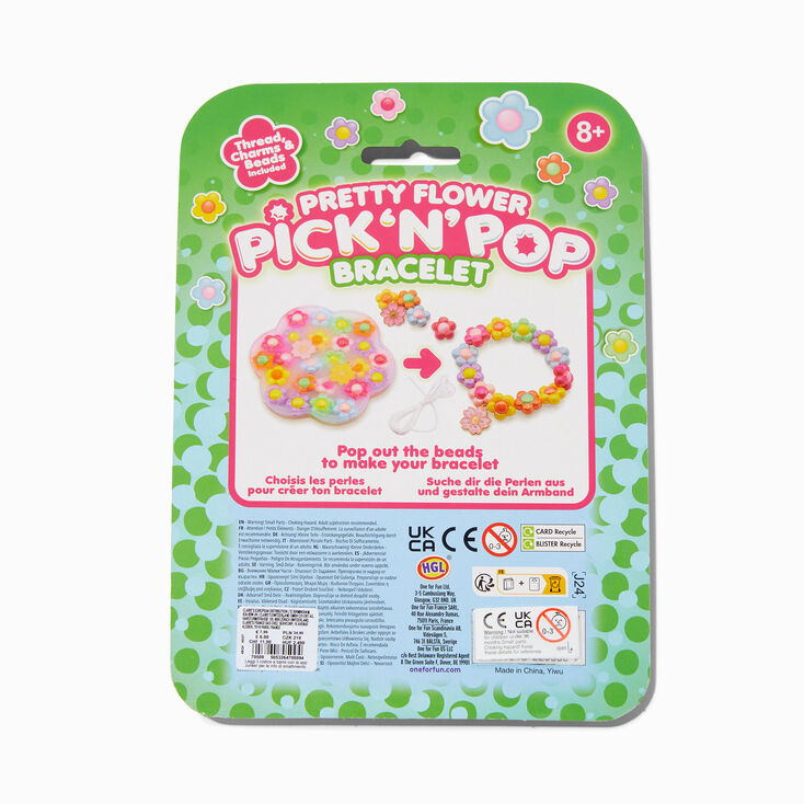 Pretty Flower Pick &#39;N&#39; Pop Bracelet - Styles Vary,