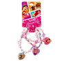 Disney Princess Plastic Beaded Stretch Bracelets- Pink, 3 pack,