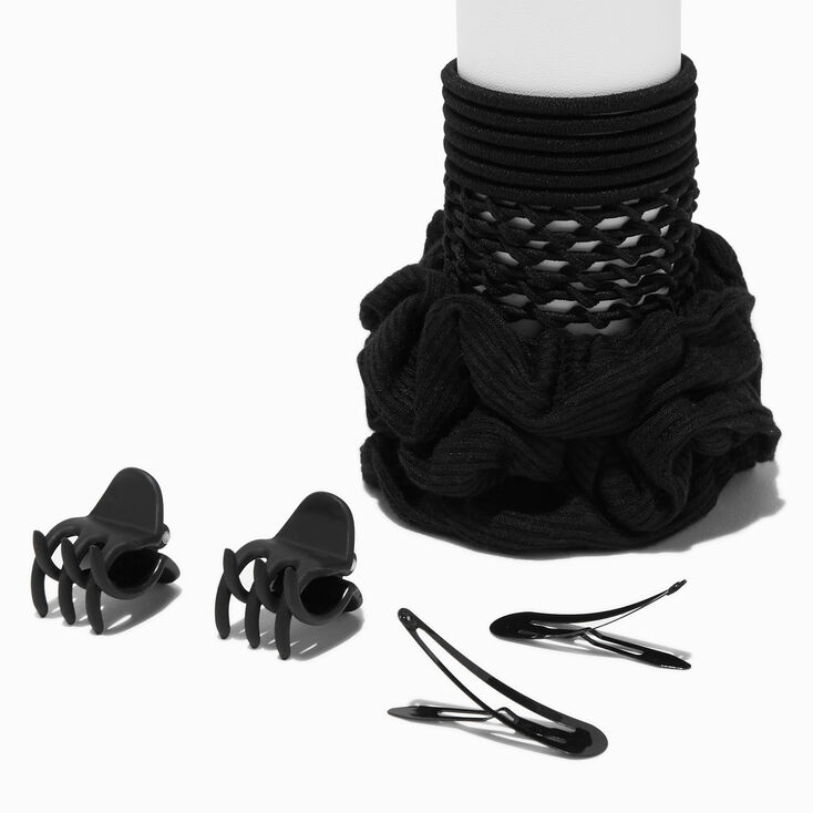 Black Multi Hair Set - 15 Pack,