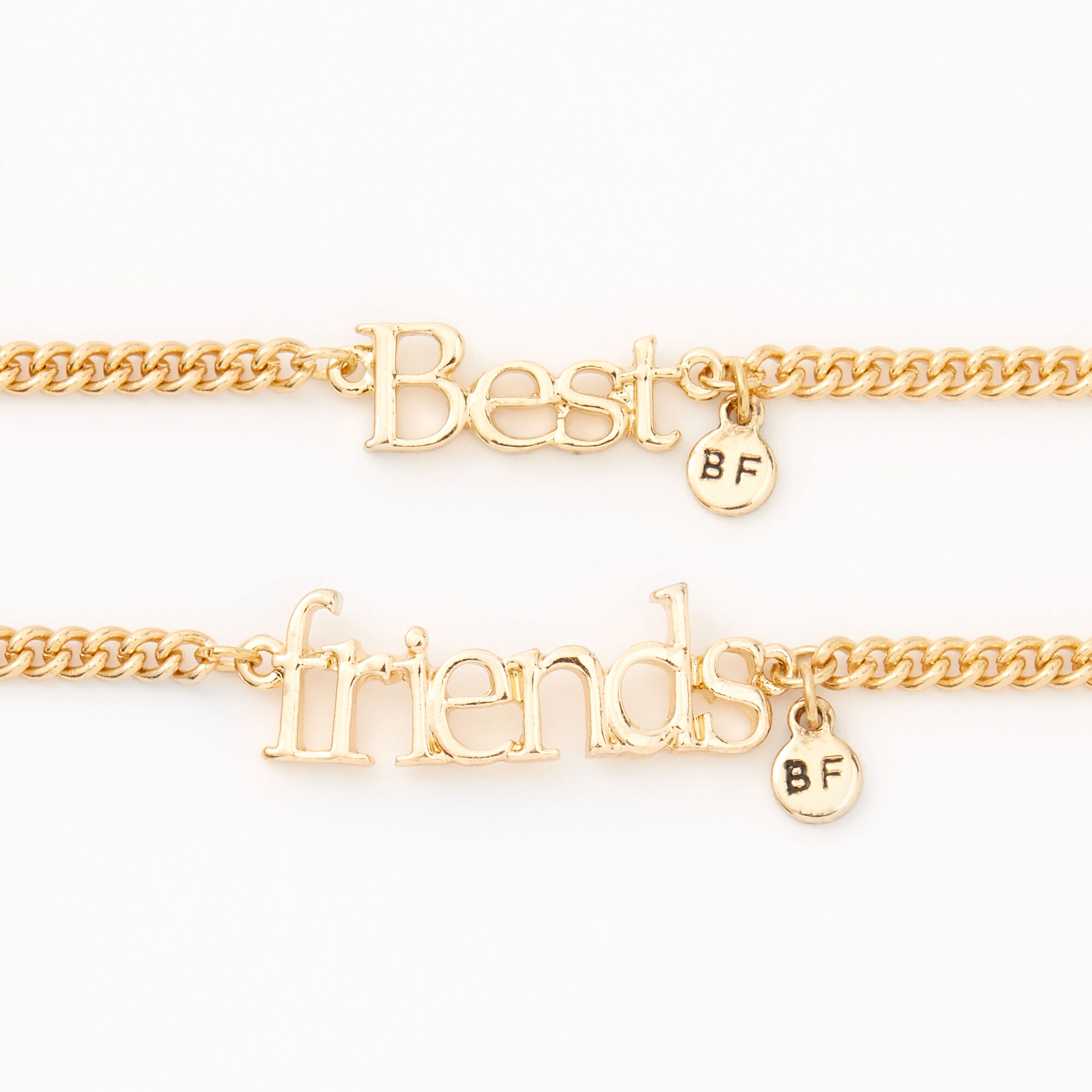 Gold Chain Friendship Bracelets 2 Pack