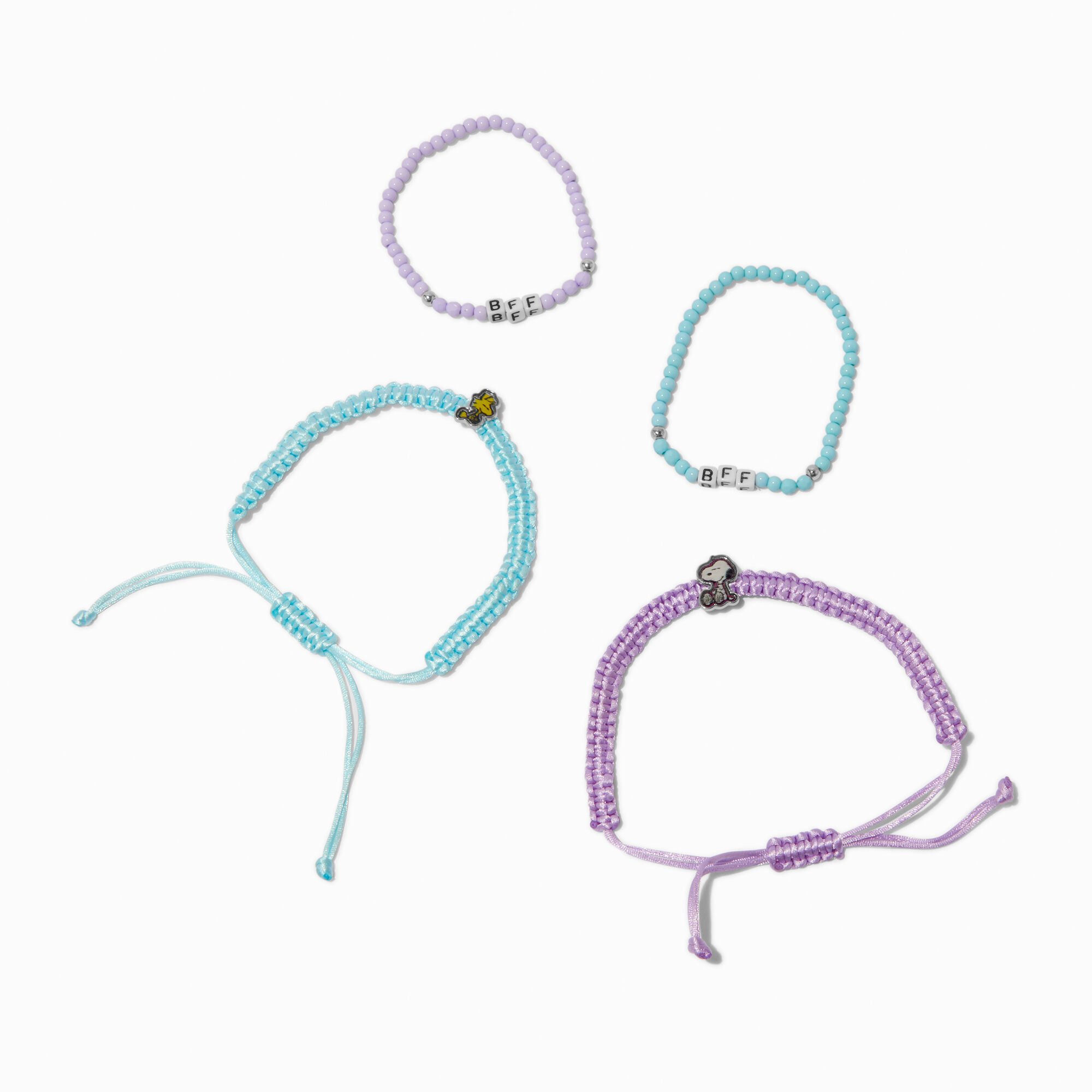 Peanuts™ Best Friends Snoopy & Woodstock BFF Bracelet Stack - 2 Pack,