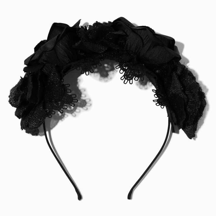 Black Roses Headband,