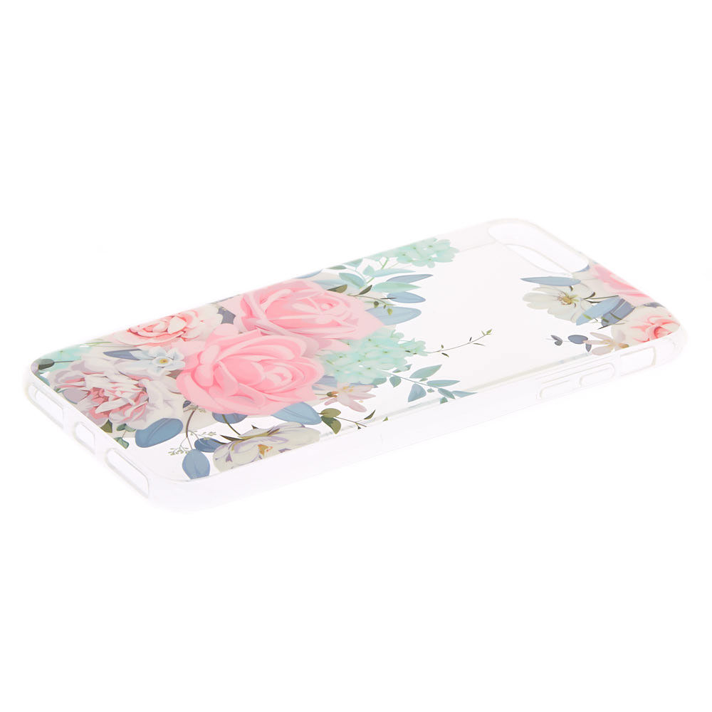 Glitter Rose Phone Case - Fits iPhone 6/7/8 Plus,