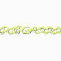 Cottagecore Mushroom Neon Yellow Tattoo Choker Necklace,