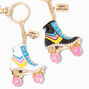 Best Friends Enameled Roller Skate Keychains - 2 Pack,