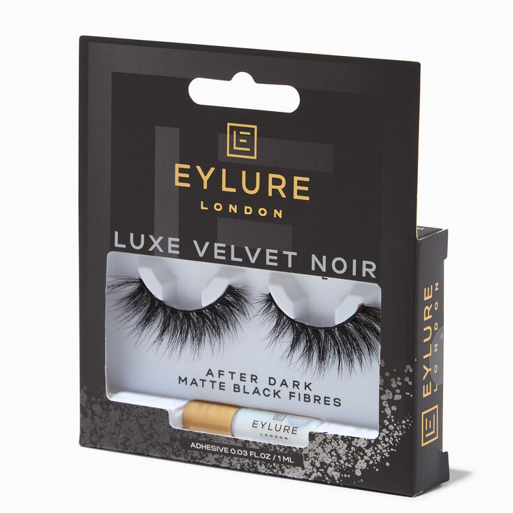 Eylure Luxe Velvet Noir Matte Black Fibres - After Dark,