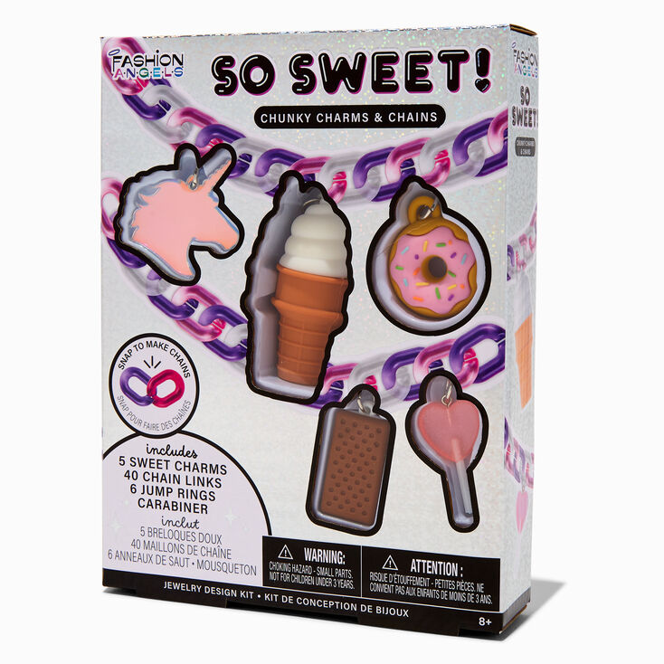 Fashion Angels&reg; So Sweet!  Chunky Charms &amp; Chains Jewelry Design Kit,