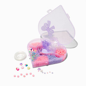 Pink Heart Make-It-Yourself Bead Kit,