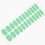 Mint Green Vegan Nail Wraps Set - 24 Pack,