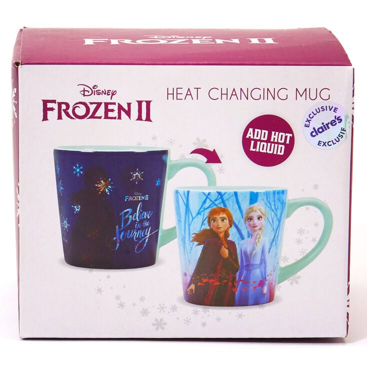 Claire's Mug thermique bleu « Believe in the Journey » La Reine des Neiges 2 ©Disney