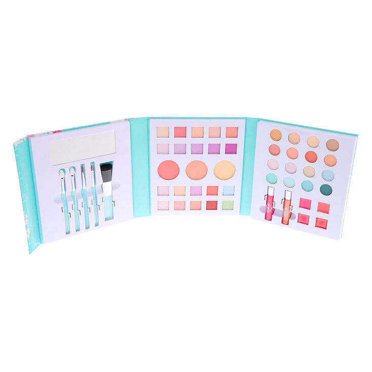 Claire's Palette compacte de maquillage florale Paris 48 pièces