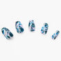 Faux ongles ballerine &eacute;clair - Lot de 24,
