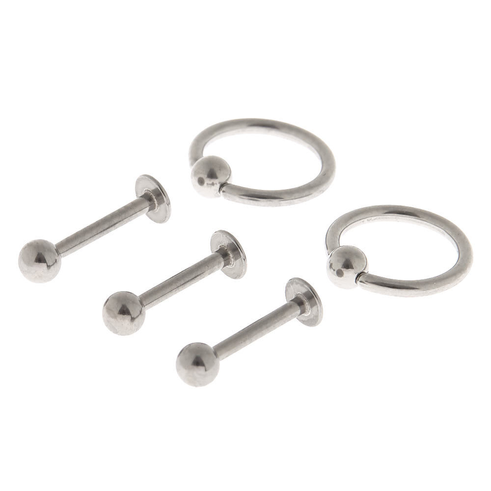 Claire's lip rings on sale