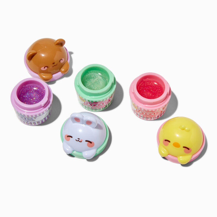 Lucky Noodles Critter Lip Gloss Pot Set - 3 Pack,