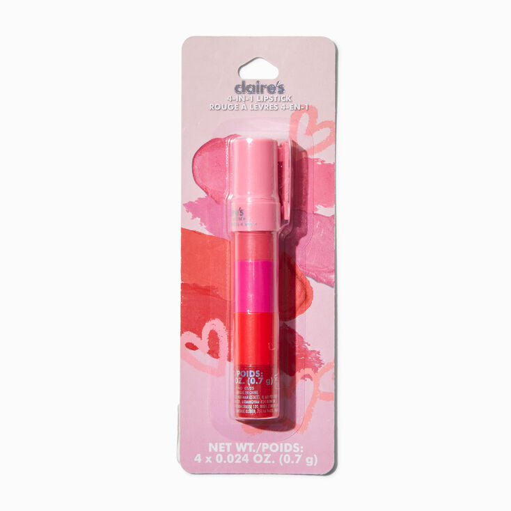 Pink 4-in-1 Lipstick Stack - 4 Pack,
