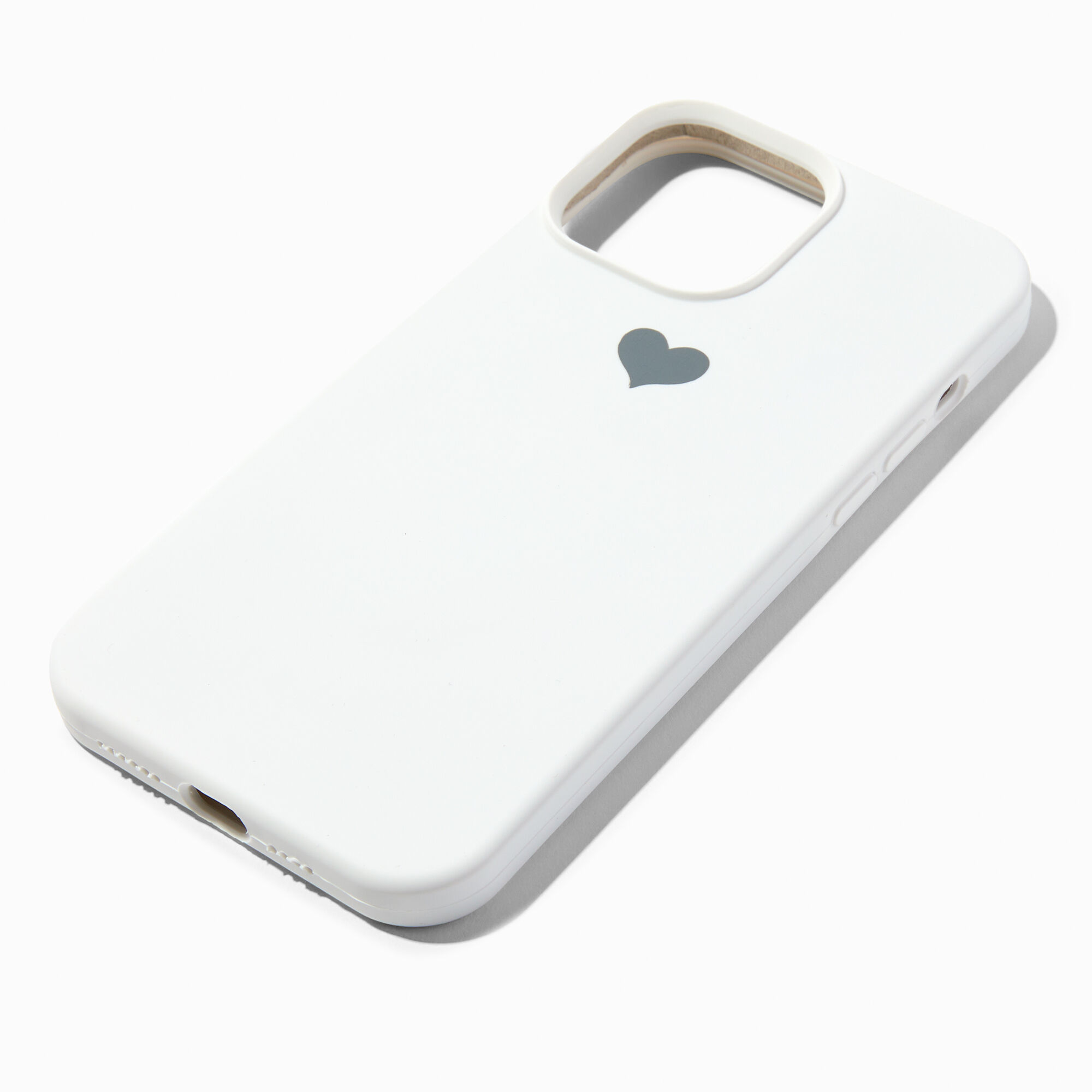 View Claires Heart Phone Case Fits Iphone 13 Pro White information