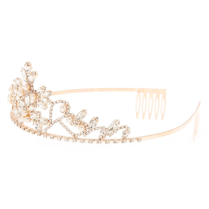 Rose Gold Woodland Princess Tiara,