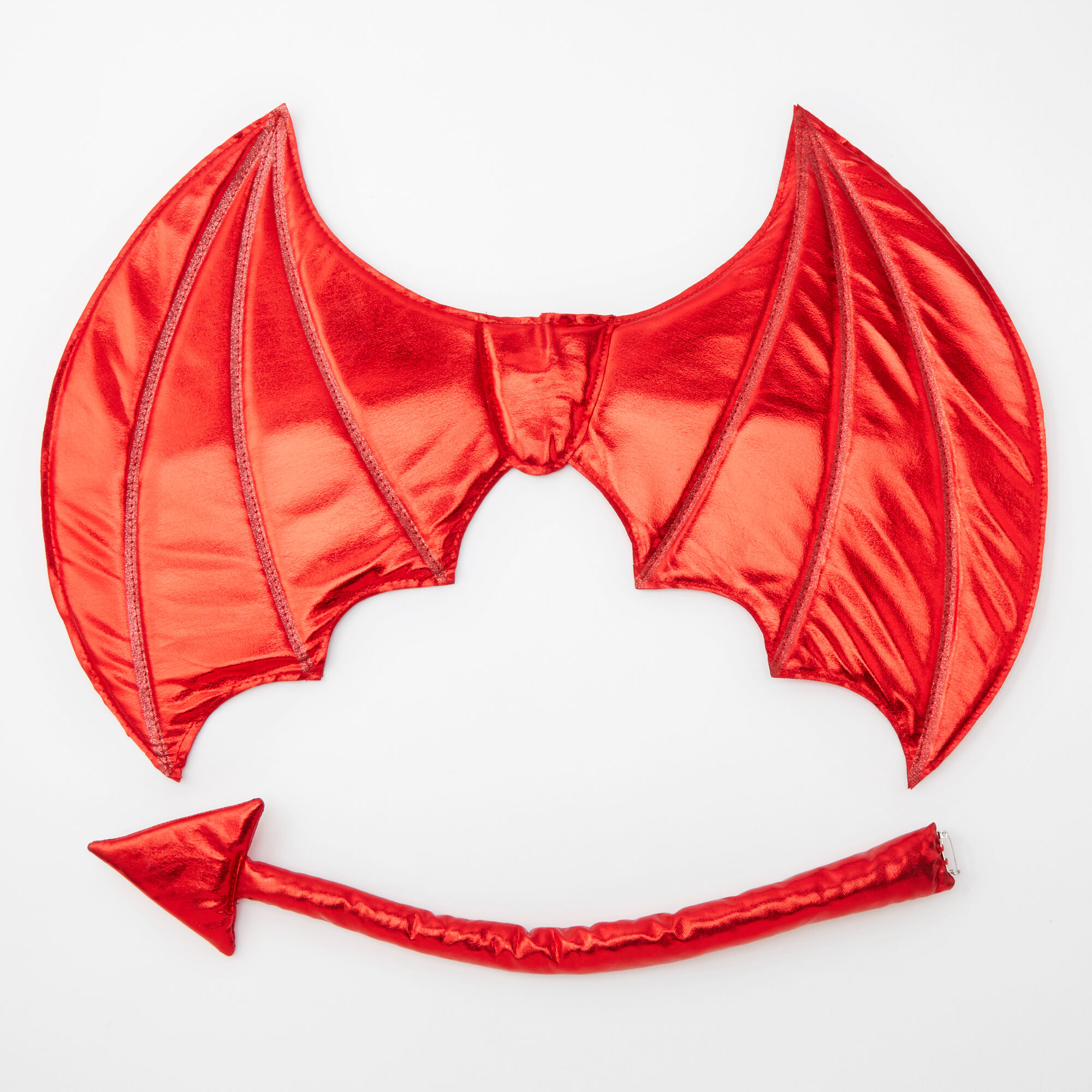 Shiny Devil Costume Set - Red, 2 Pack