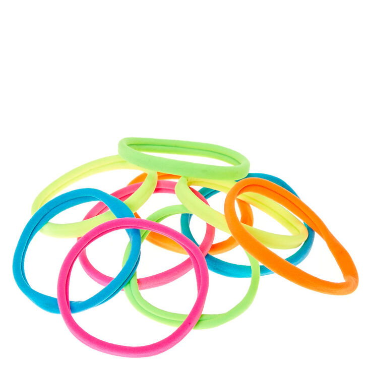 Soft Neon Hair Ties,