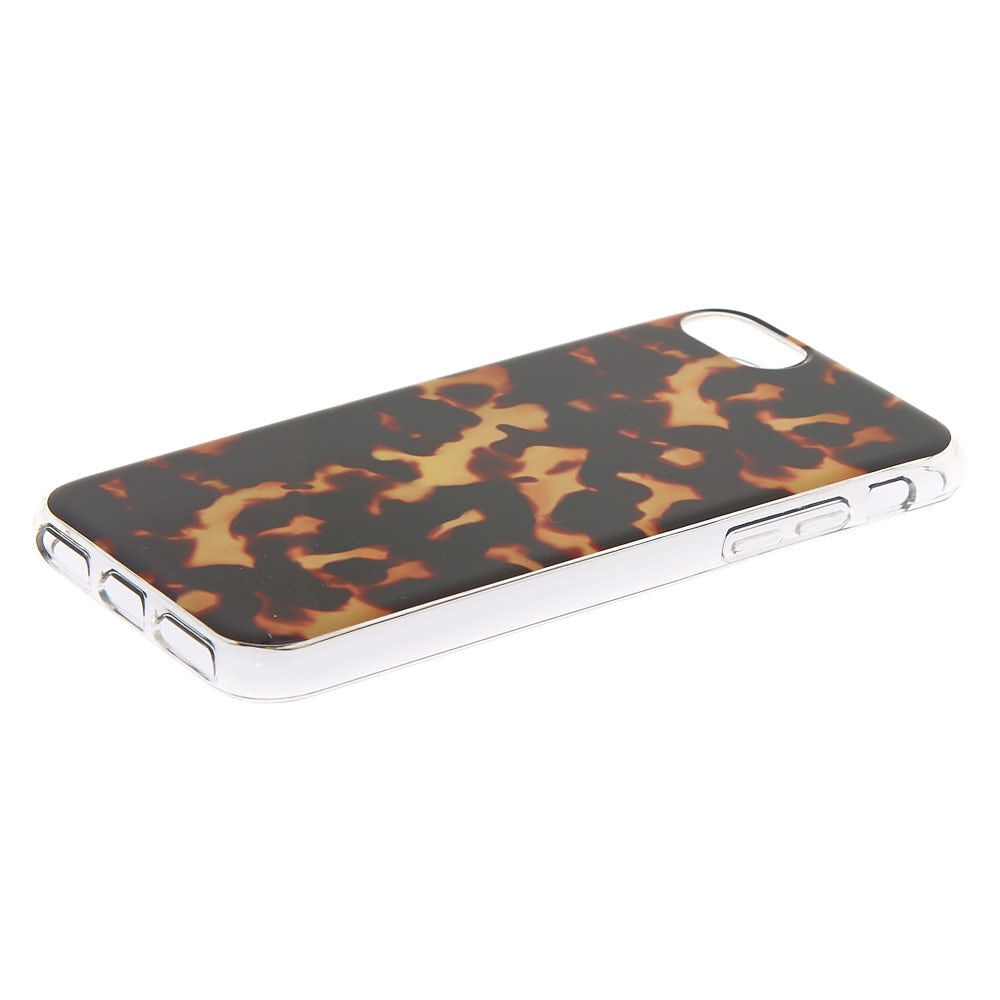 Brown Tortoiseshell Phone Case - Fits iPhone 6/7/8/SE,