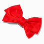 Red Large 80s Hair Bow Clip,