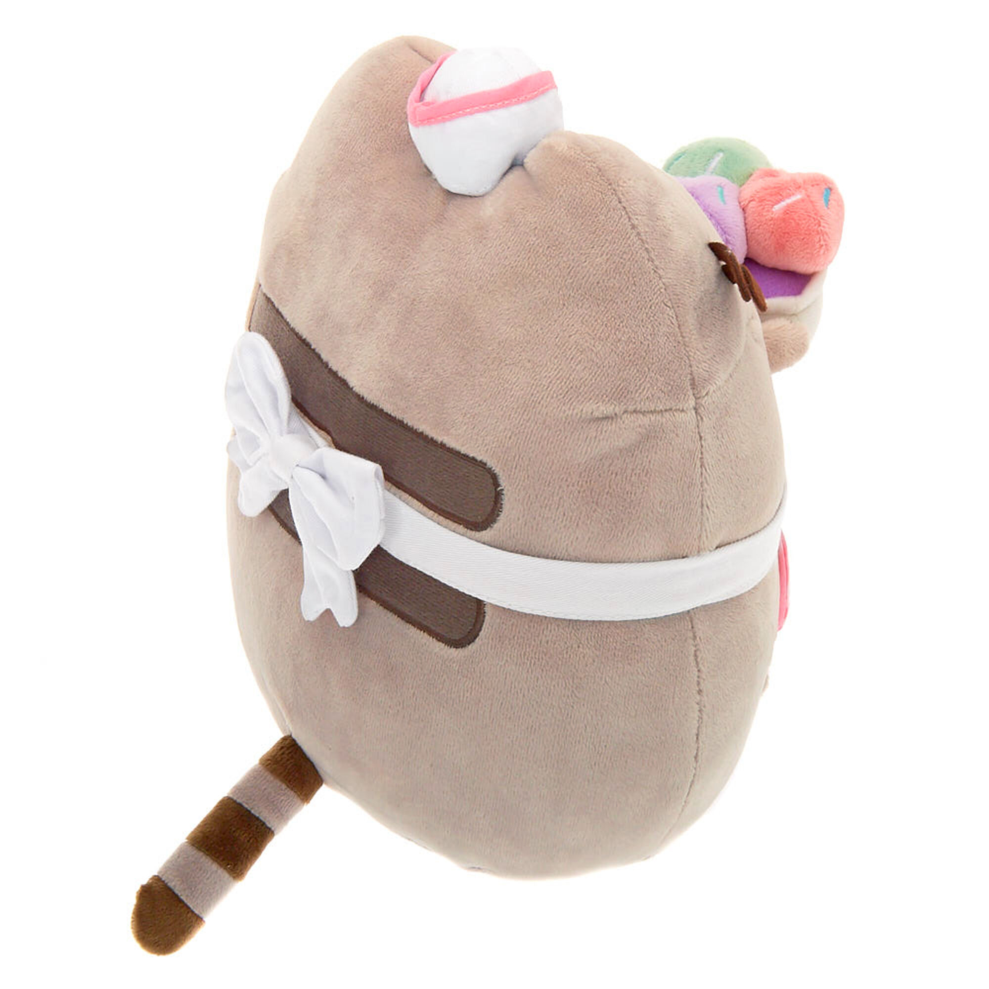 Pusheen Medium Ice Cream Parlor Plush Toy Gray Claire S Us