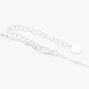 Silver Glow In The Dark Zodiac Spinning Pendant Necklace - Capricorn,