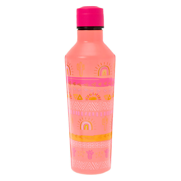 Claire's Gourde soleil d’été aztèque fluo - Orange