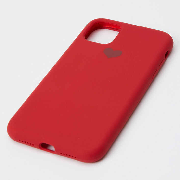 Red Heart Phone Case - Fits iPhone 11,