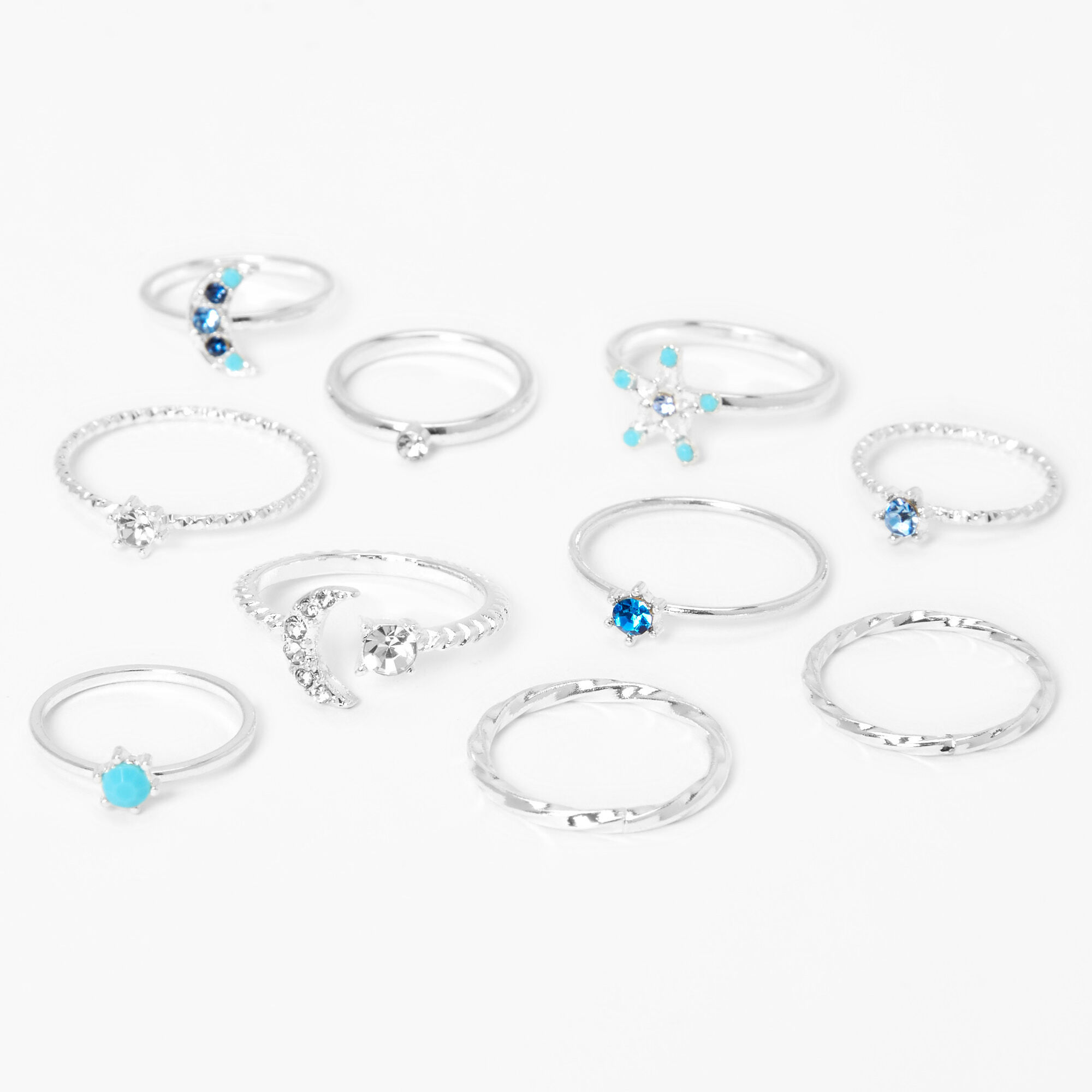 Claire's sterling silver shop rings