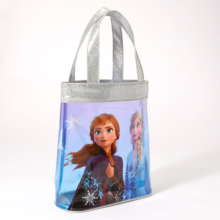 &copy;Disney Frozen 2 Elsa and Anna Tote Bag &ndash; Silver,