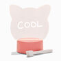 Cat-Shaped Light-Up Dry Erase Board,