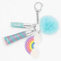 Rainbow Lip Gloss Keychain,