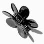 Hematite Flower Medium Hair Claw,