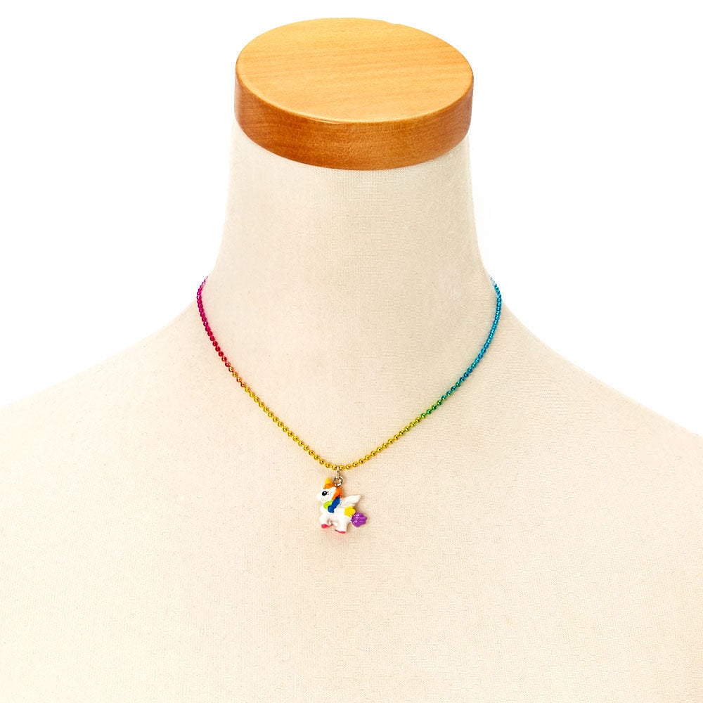 Claire's Club Rainbow Unicorn Jewellery Set - 3 Pack,