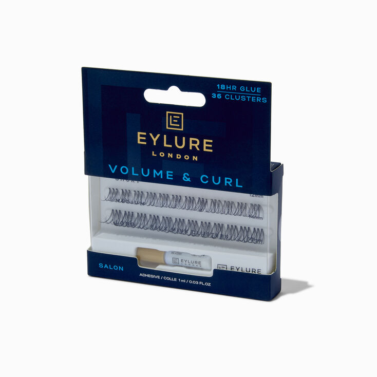 Eylure Volume &amp; Curl Cluster False Lashes - 12mm, 14mm, 16mm, 36 Pack,