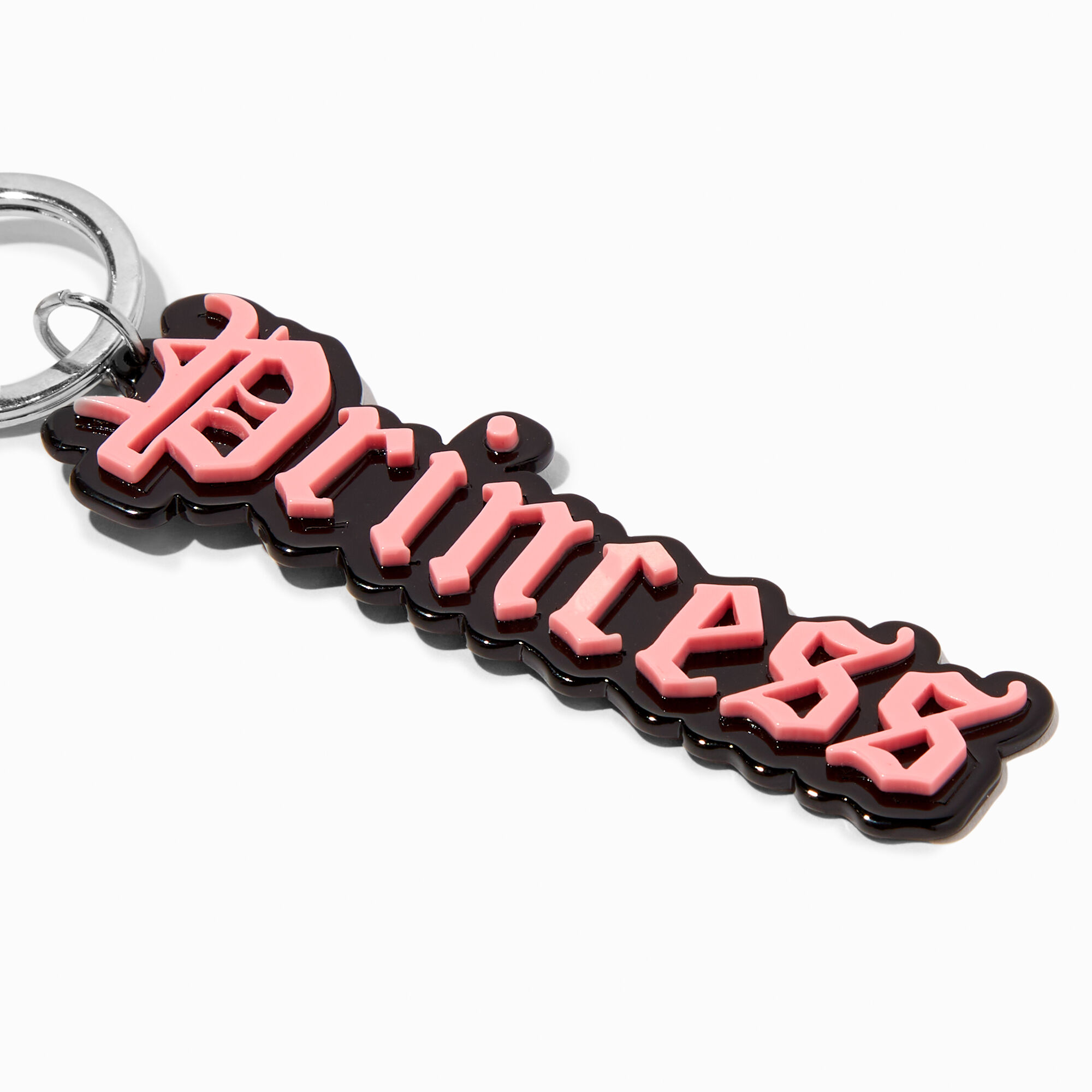 Pink Princess Tassel Keyring,