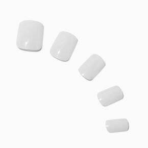 Natural Square Vegan Faux Nail Set - 100 Pack,