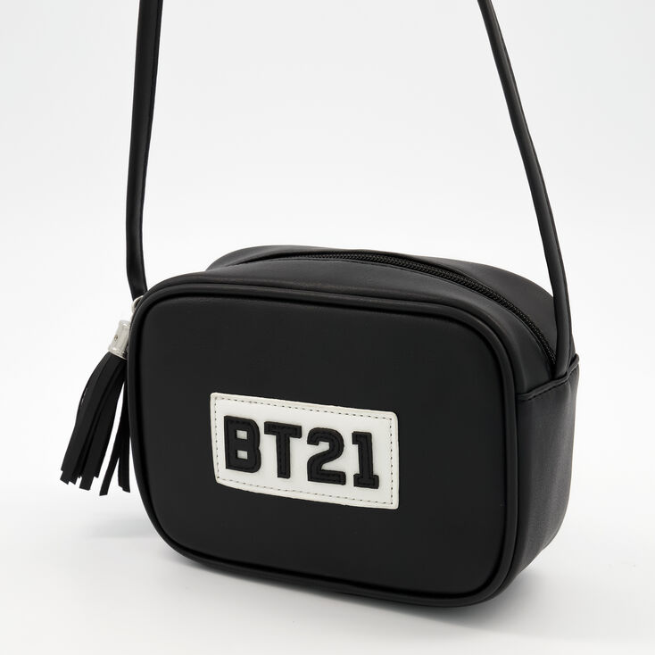 BT21&copy; Tassel Crossbody Bag &ndash; Black,