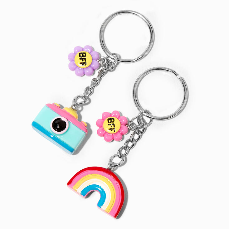 Best Friends Trendy Icons Keychains - 5 Pack,