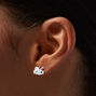 Sterling Silver Hello Kitty&reg; Halloween Stud Earrings,