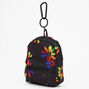 Rainbow Daisy Mini Backpack Keychain,