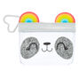 Rainbow Panda Zip Coin Purse,
