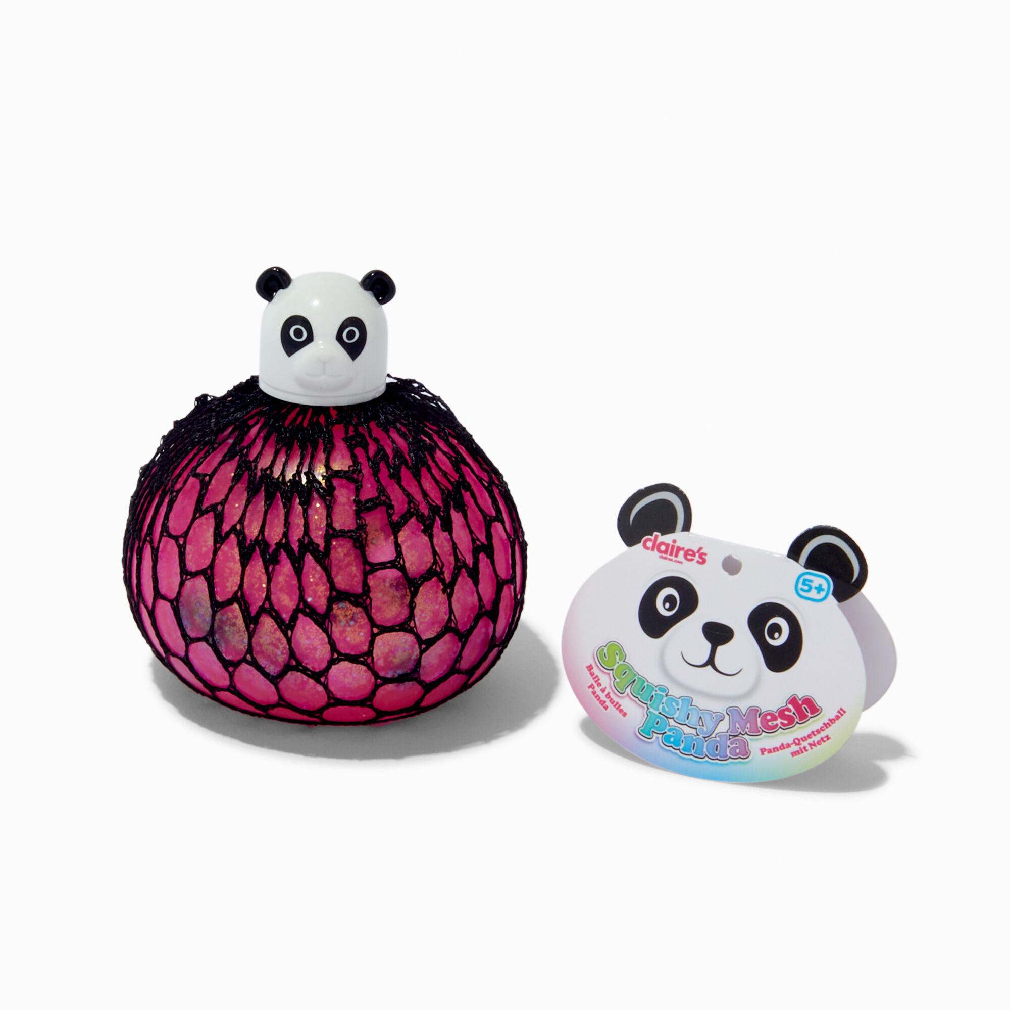 Panda Squishy Mesh Ball Fidget Toy Styles Vary