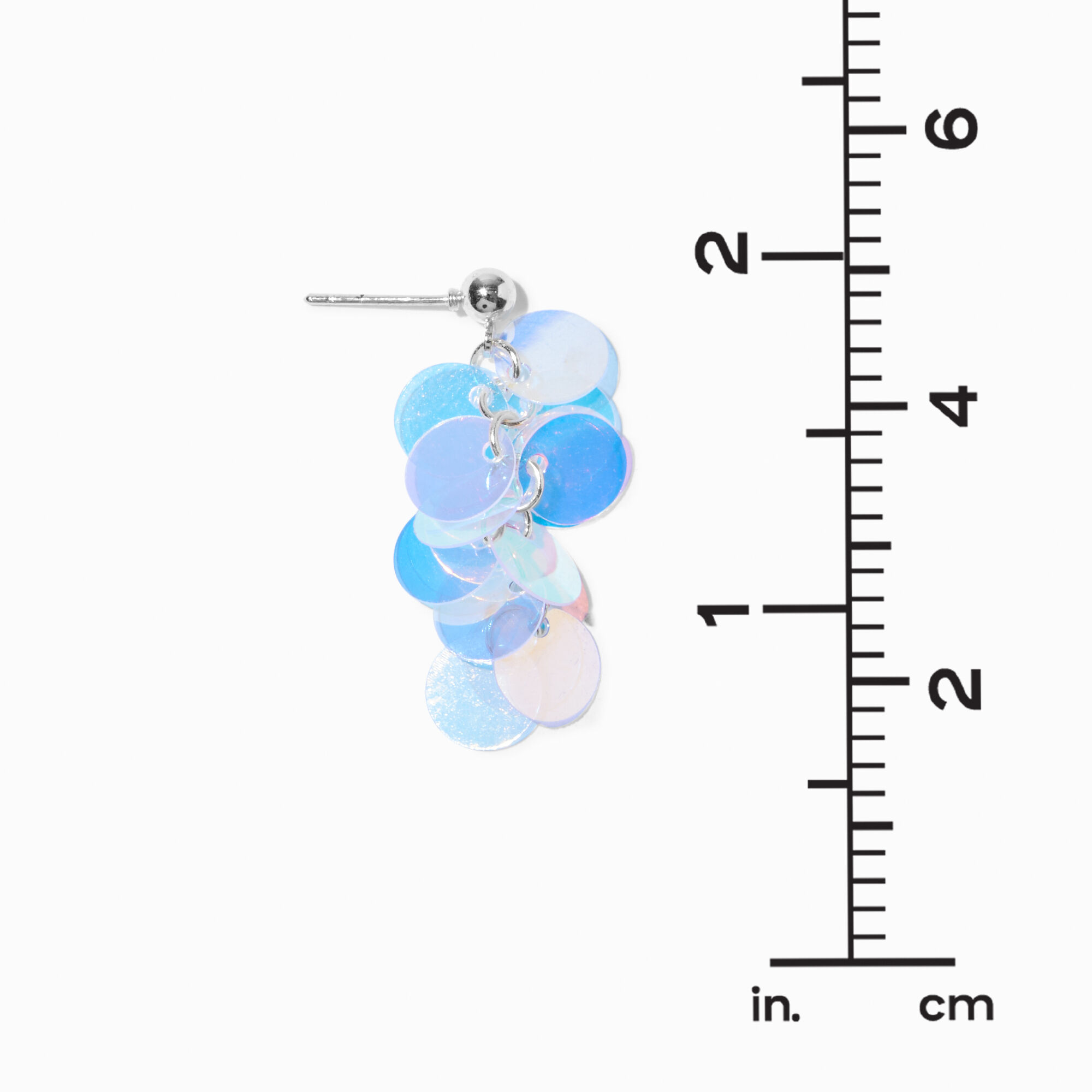 Blue Mermaid Tail Earrings Set 3 Pack Claire s