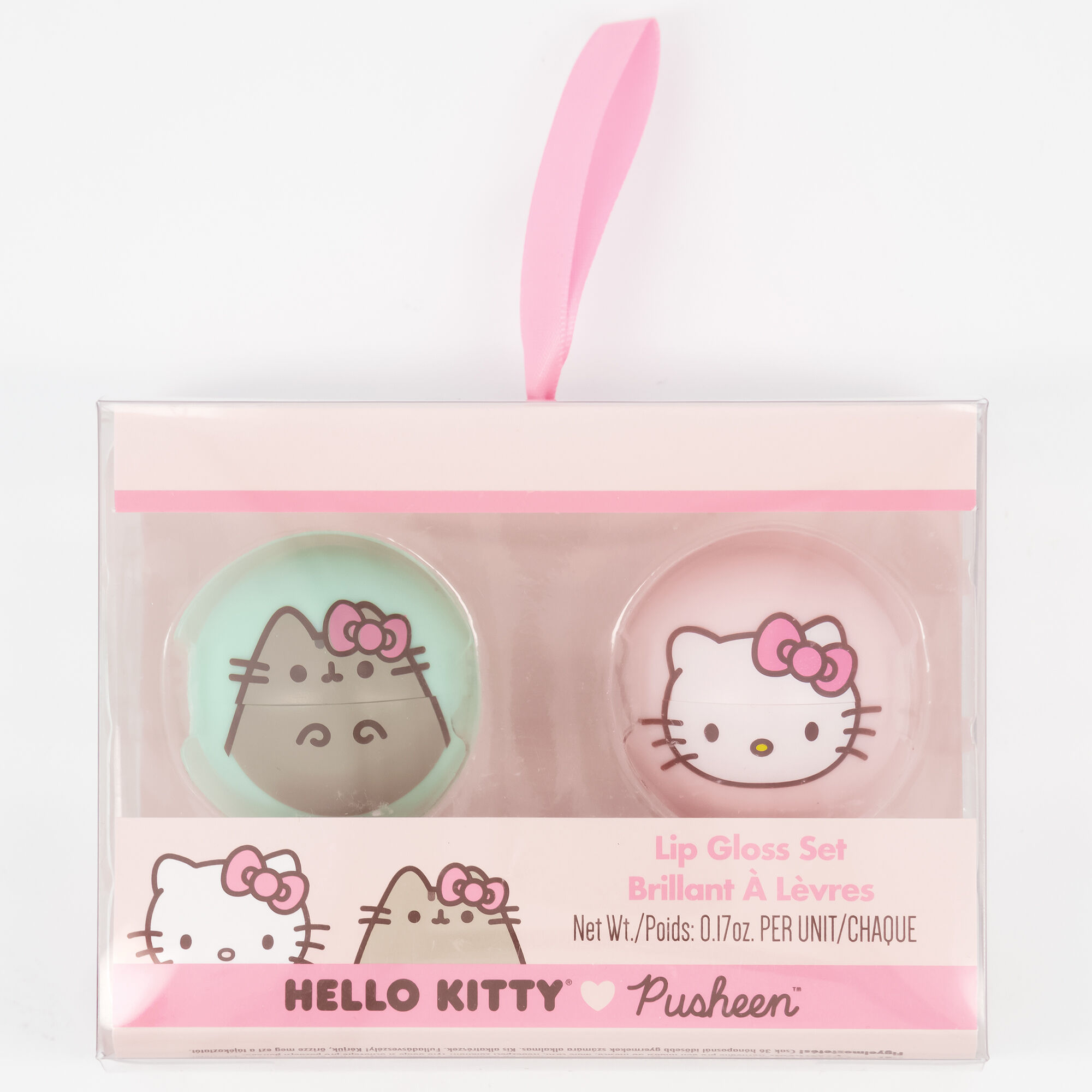 Hello Kitty® x Pusheen® Lip Gloss Set – 2 Pack,