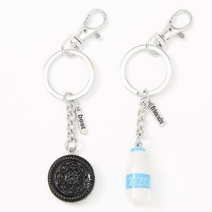 Milk &amp; Cookies Best Friends Keychains - 2 Pack,